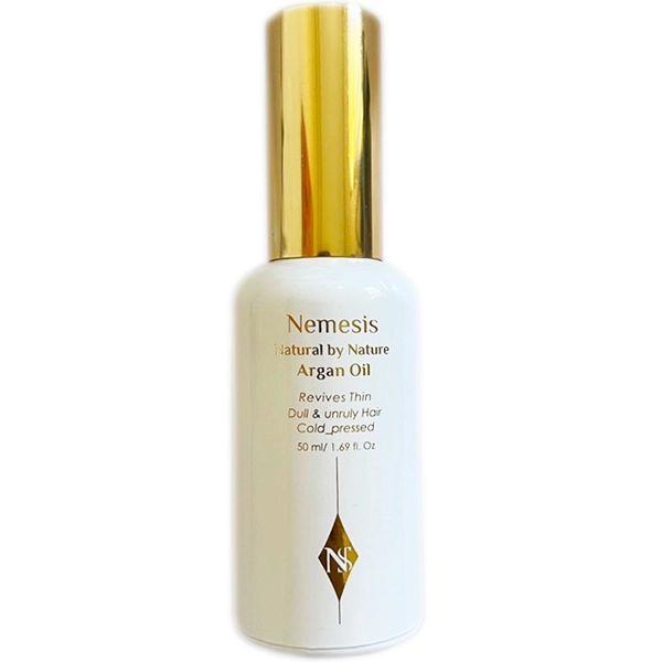 روغن آرگان اصل و خالص نمسیس احیا کننده و تقویت کننده مو 50 میل | Nemesis natural by nature argan oil revives thin 50ml